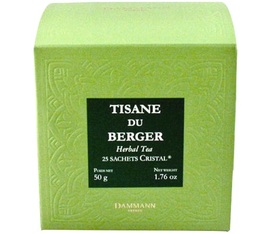 Dammann Frères 'Tisane du Berger' herbal tea - 25 Cristal® sachets
