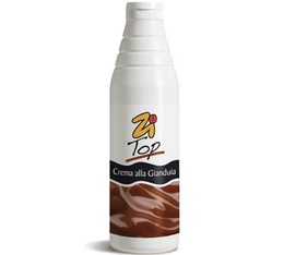 Sauce Topping Zitop de Zicaffé - Gianduia (chocolat et noisette) - 900 ml