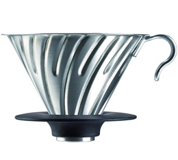 Hario V60 4-cup Coffee Dripper VDG-02 in steel