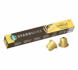 capsule compatible Nespresso® en gros aromatisé vanille 10