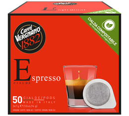 50 dosettes ESE Expresso - CAFFE VERGNANO