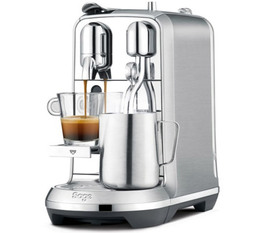 Machine à capsules Nespresso SAGE -  the Creatista Plus SNE800BSS4EEU1, Acier Inoxydable + Offre cadeau