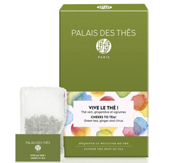 Palais des Thés Vive le Thé! Flavoured Green Tea - 20 chiffon tea bags