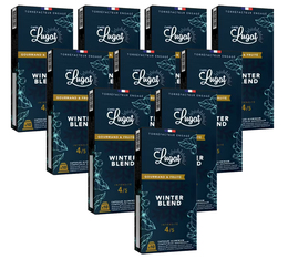 100 capsules compatibles Nespresso® Winter Blend - CAFÉS LUGAT