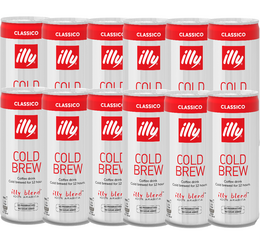 Café Cold Brew - 12 canettes de 250 ml - ILLY