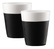 2 mugs Bistro en porcelaine avec bande silicone noire 30 cl - BODUM