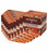 10x90g - Chocolat Napolitain - Crousti-Caramel - Boîte snacking - MONBANA