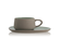 Tasses à thé - OGO LIVING - tasses + soucoupe en grès gris 30cl 