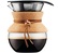Bodum Pour Over filter coffee maker in cork and leather - 12 cups