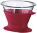 Alfi Silicone Tritan Pour Over Coffee Filter Red - 2 cups