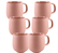 Offre spéciale 4+2 offerts : Mugs PYLANO - Terra Brique 33 cl