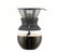 Cafetière manuelle Bodum avec filtre Pour Over liège et cuir noir 8 tasses / 1L