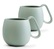 Viva Scandinavia Set of Two Porcelain Cups Light Mint Nina - 28cl