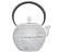 Akita cream cast-iron teapot 1.25L - Chinese cast iron + free gift