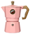 Caffè Vergnano - Pink Moka Pot Women in Coffee