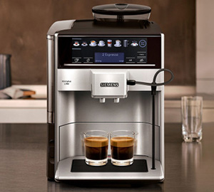Machine à café à grain Siemens EQ.6+ S700 TE657313RW Inox design