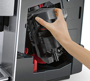 Machine automatique Siemens EQ.9+ S300 entretien et nettoyage