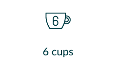 6 cups