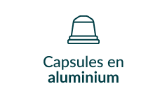 capsule nespresso aluminium