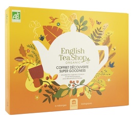English Tea Shop Super Goodness - 48 tea sachets in metal box - Organic tea