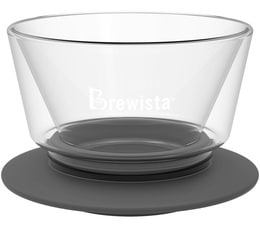 4-Cup glass flat-bottomed Brewista Smart Dripper