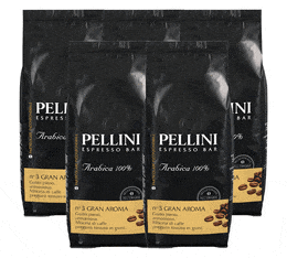 Pellini Coffee Beans Gran Aroma n°3 - 5kg