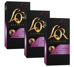 3 x 10 Oro Rose capsules by l'Or Espresso