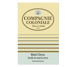 Compagnie Coloniale Lemon Maté Tea - 25 tea bags
