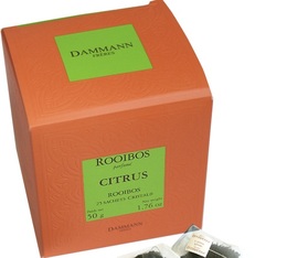 Rooibos Citrus - 25 Cristal® sachets - Dammann Frères
