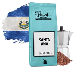 Ground coffee for moka pots: El Salvador - Santa Ana - 250g - Cafés Lugat