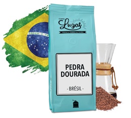 Ground coffee for Hario/Chemex coffee makers : Brazil - Pedra Dourada - 250g - Cafés Lugat