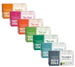 Selection pack of rooibos and teas - 7 x 20 tea bags - Terra Etica