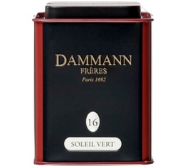 Dammann Frères N°16 Soleil Vert flavoured Green Tea - 100g tin of loose leaf tea
