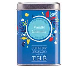 Vanille Chantilly flavoured black tea - 80g loose leaf tea - Comptoir Français du Thé.