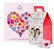 Dolfin Pack of 2 Gift Boxes Assorted Love Chocolate Squares