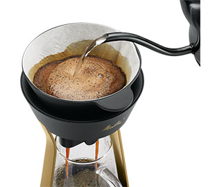 Pour Over AMANO Slow Coffee - Gold - Melitta