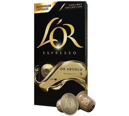 L'Or Espresso Capsules Or Absolu Nespresso® Compatible x 10