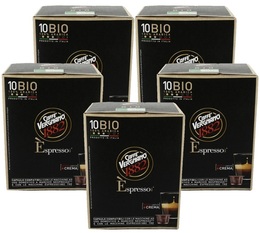 Caffè Vergnano Espresso Organic Coffee Nespresso® Compatible Capsules x50