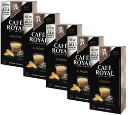 Café Royal 'Almond' aluminium Nespresso® compatible pods x50