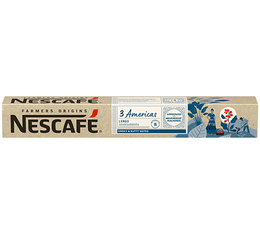 Nescafé Farmers Origins 3 Americas compatible with Nespresso® - 10 capsules
