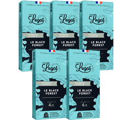 Cafés Lugat Black Forest Nespresso® Compatible Pods x 50