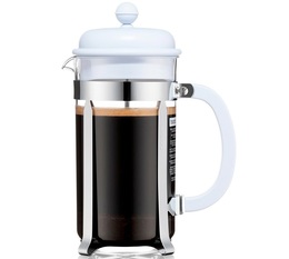 Bodum French Press Caffettiera Plastic and Stainless Steel Blue Moon - 8 cups