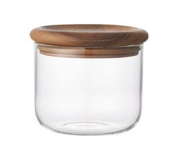 KINTO glass food jar with cork lid - 450ml