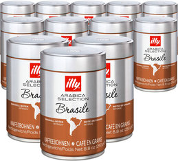Illy Coffee Beans MonoArabica Brazil - 12 x 250g