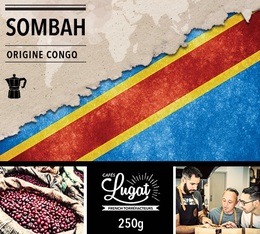 Ground coffee for moka pots: Congo - Sombah - 250g - Cafés Lugat