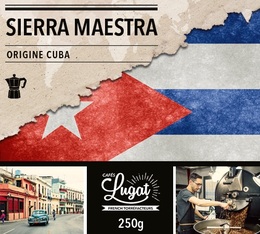 Ground coffee for moka pots: Cuba - Sierra Maestra - 250g - Cafés Lugat