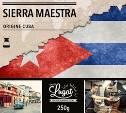 Ground coffee for Hario/Chemex coffee makers : Cuba - Sierra Maestra - 250g - Cafés Lugat