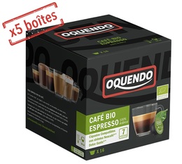 Oquendo Mepiachi Dolce Gusto pods Organic Espresso x 80 coffee pods