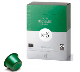 Café Richard - Coffee Capsules N°5 x24 - Organic Fair Trade
