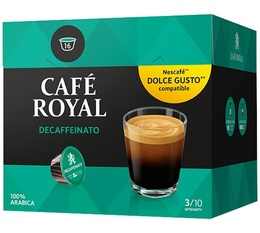 Café Royal Dolce Gusto pods Decaffeinato x 16 coffee pods